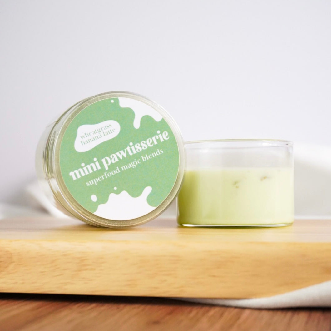 Wheatgrass Banana Latte Magic Blend