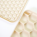 Honeycomb Hub Slow Feeder - Cream
